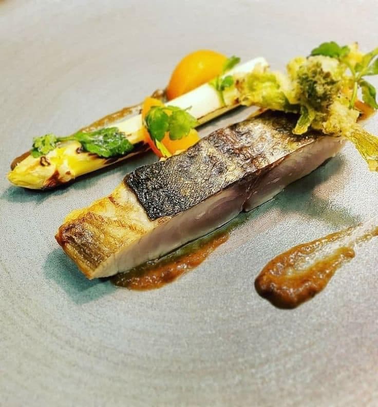 An artfully plated Salty Chef creation